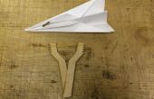 Hoe maak je een katapult papier vliegtuig