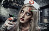 Dode Nurse - SFX make-up Tutorial