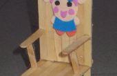 Miss La Sen houten stok ambachtelijke stoel
