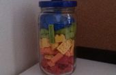 Regenboog Lego Jar