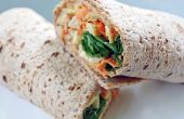Gezonde High-Protein Hummus artisjok Wrap
