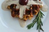 Thankffles - Thanksgiving overgebleven wafels