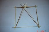 Hoe het bouwen van een piramide van bamboo spiesjes