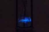 De lichte fontein: een bioluminescente zandloper