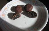 Gemakkelijke chocoladetruffels spek
