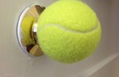 Gemakkelijk grip, vergrendelen uitschakelen, sportieve cool kids deurknop van een tennisbal