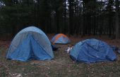 Camping voor studenten op een begroting