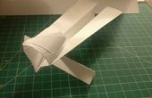 Stiletto papieren vliegtuigje