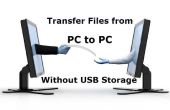 Hoe de overdracht van bestanden tussen 2 Computers zonder USB-opslagplaatsen, zonder LAN kabel