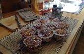 Rasberrie en witte chocolade muffins