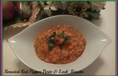 Geroosterde rode paprika Risotto