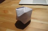Origami: Maak een ballon uit papier. 