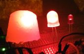 Reuze hete lijm LEDs - ik het op TechShop maakte