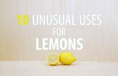 10 ongebruikelijke toepassingen voor citroenen