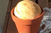 Clay Flowerpot brood / Camping brood