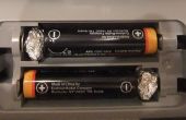 Schakelen AAA-batterijen in AA batterijen