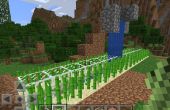 Geautomatiseerde suikerriet boerderij In Minecraft PE