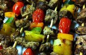 Ruk-stijl kip Kebabs