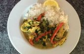 Thaise groene Curry van kip