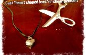 Make A "heart Shaped Lock" of schaar hanger
