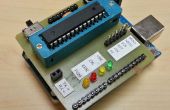 Arduino UNO als programmeur van AtMega328P