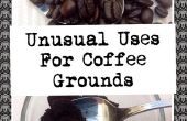Ongebruikelijk gebruikt voor koffie grond