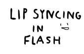 Lip synchronisatie in flash