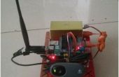 Monitor voor draadloos verkeer tank robot op basis van raspberry pi