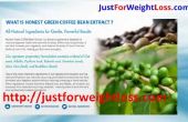 Eerlijk Green Coffee Bean Extract - verbetering van de spijsvertering gezondheid en lichaam ontgiften