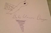 Hoe teken je schattige Baby Unicorn Dragons