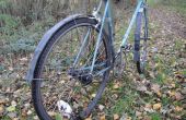 Gemakkelijk fiets spatborden van oude binnenbanden