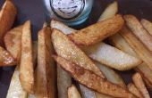 Het maken van zelfgemaakte frietjes! 