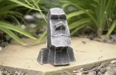 Paaseiland Moai papier hoofd