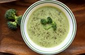 Eenvoudige romige Broccoli soep