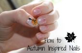 Herfst geïnspireerd Nails