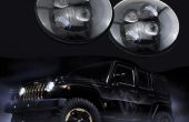 Jeep Wrangler LED koplampen installeren