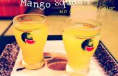 Zelfgemaakte Mango Squash - geen kunstmatige smaken