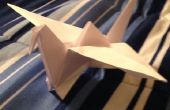 Origami fladderende kraan