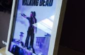 3D Effect Walking Dead poster