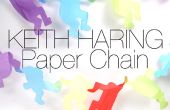 Keith Haring papier Chain