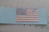 USA vlag voor Camaro
