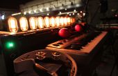Antieke lamp orgel - MIDI/OSC gecontroleerd