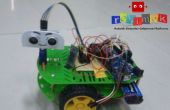 Arduino toespraak controle en detecteren obstakels Robot