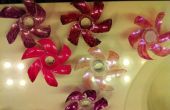 Hoe maak Plastic bloemen