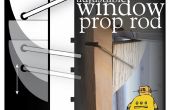 Verstelbare venster Prop Rod
