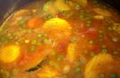 Winterpompoen-Veggie soep (w / variaties)