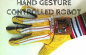 Hand Gesture controlled robot met geluid geactiveerd verlichtingssysteem