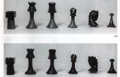 Readymake: Duchamp schaakstukken (3D Recreations uit foto's)