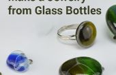 Sieraden maken van glazen flessen