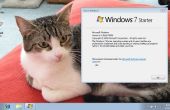 Permanent veranderen van de achtergrond In Windows 7 Starter